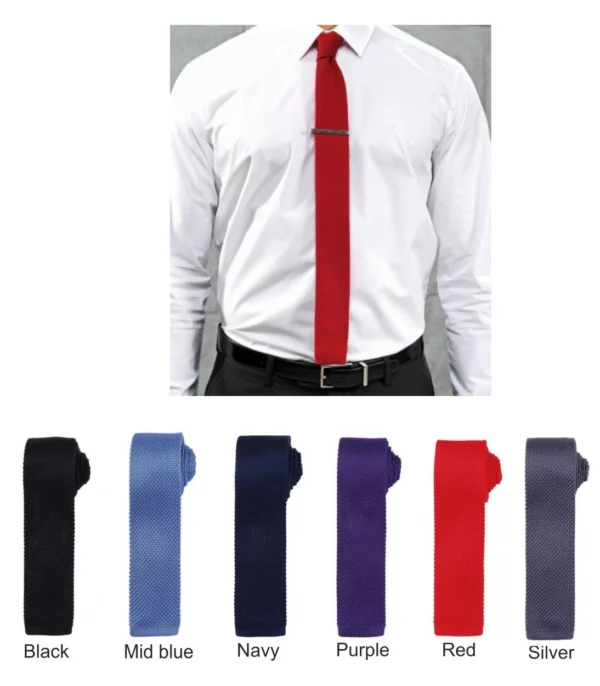 Premier PR789 Slim Knitted Tie